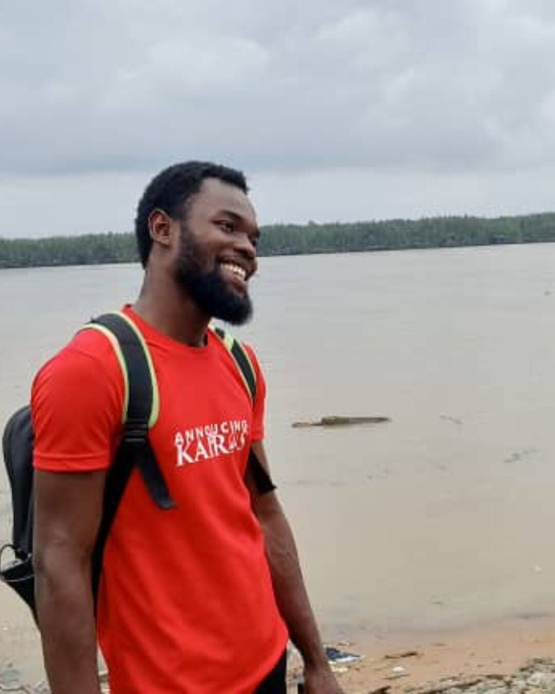 oduononwi at the beach- pin blog assist