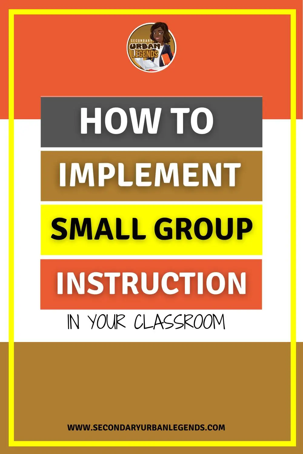 small group instruction for classroom- pins design
