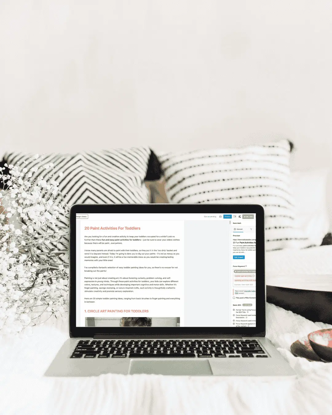 pin blog assist - blog post writing for client