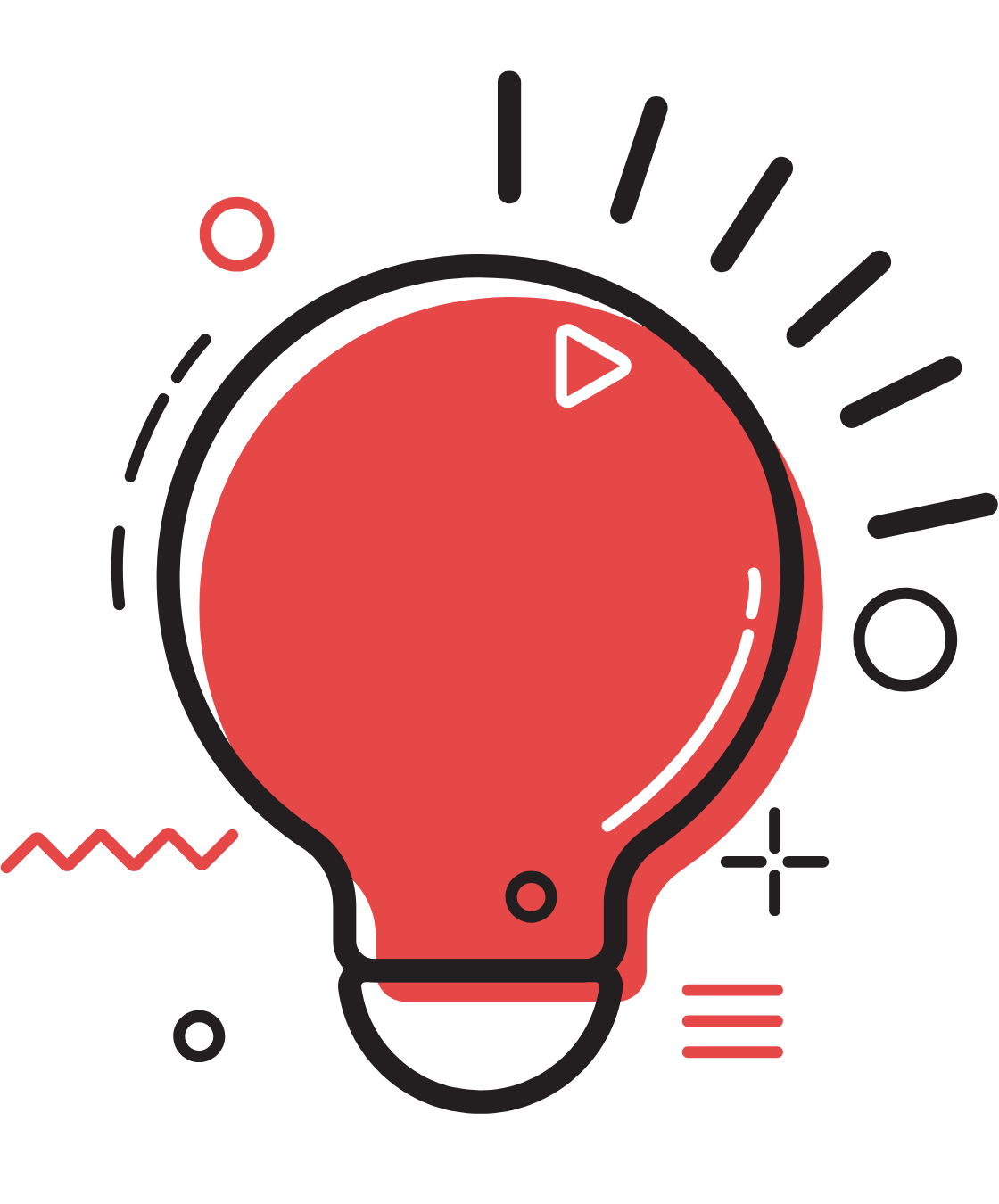 pin blog assist light bulb