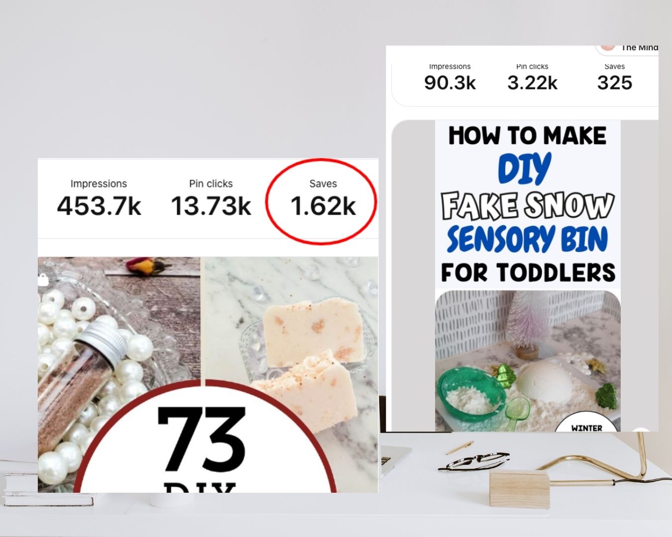Aimup digital studio client pinterest analytics stat (3)